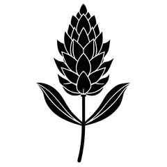 vector illustration of a lotus