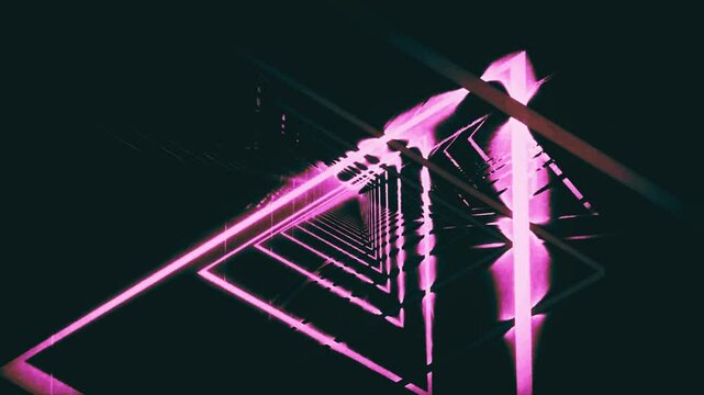 color triangle tunnels