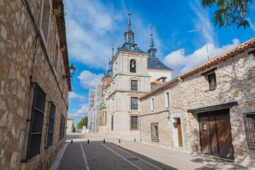 Obraz premium Cityscape of Nuevo Baztan (Madrid)