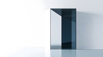 Abstract Modern Architecture Minimalist Glass Wall Interior Design