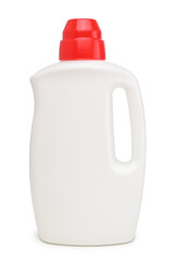 Plastic bottle of liquid for washing machine