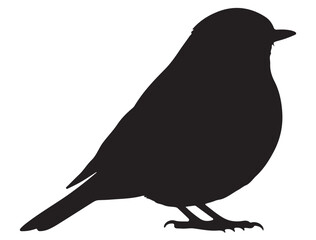 ROBIN BIRD SILHOUETTE