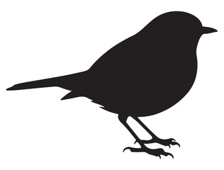 ROBIN BIRD SILHOUETTE