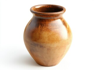 Rustic pottery vase vintage home decor ceramic vessel art