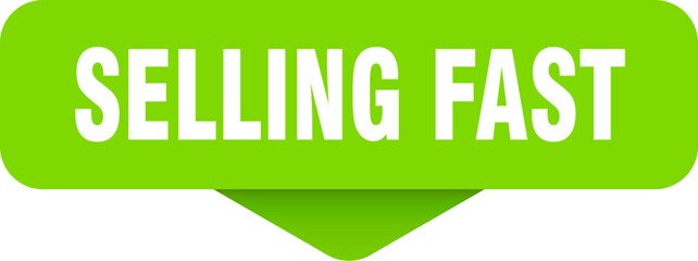 selling fast sticker. selling fast sign on transparent background