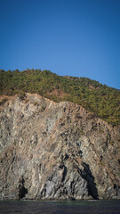 The landscape of the Turquoise Coast in Turkey
