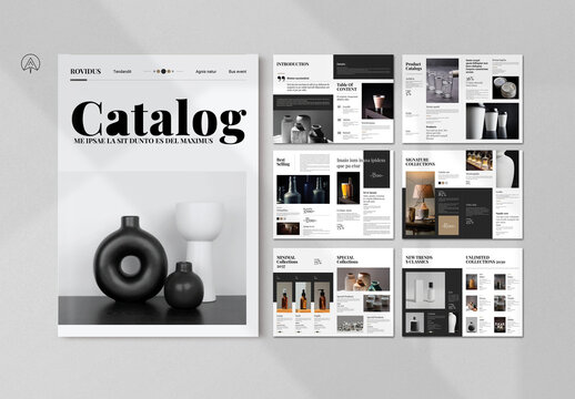 Catalog Brochure Template