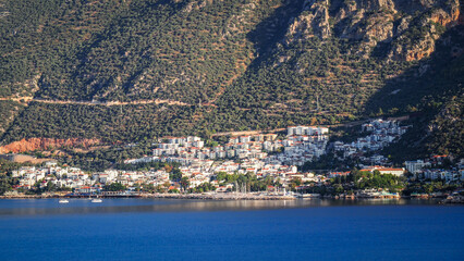 The view of the Turquoise Coast in Turkey