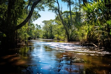 Wetland wilderness landscape outdoors.