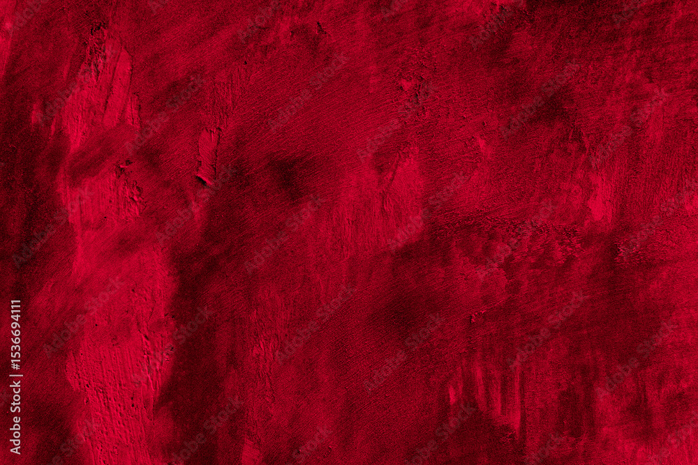 Poster Old wall texture cement black red  background abstract dark color design are light with white gradient background.