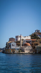 Fototapeta premium The landscape of Kastellorizo Island in Greece