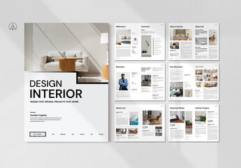 Interior Brochure Template