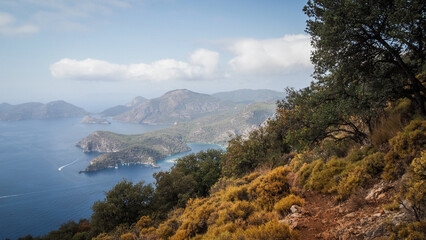 The view of the Turquoise Coast in Turkey © Jakub