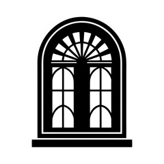 Vintage Window Frame Icon