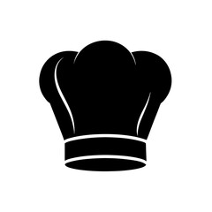 Chef Hat Cooking Icon Silhouette