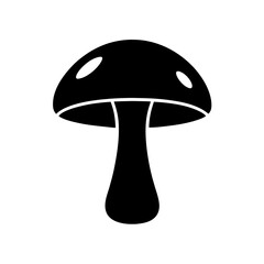 Mushroom Silhouette Icons