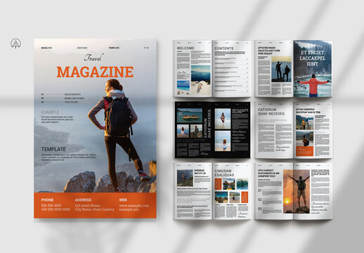 Travel Magazine Template