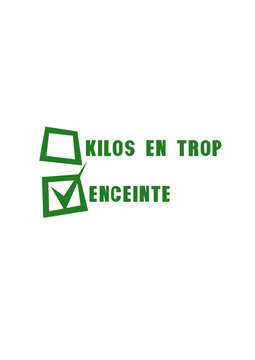 kilos en trop enceinte cocher valider