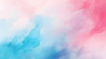 Abstract pastel pink and blue watercolor texture background design,