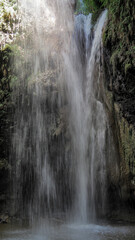 The view of Gizlikent Gorge in Turkey