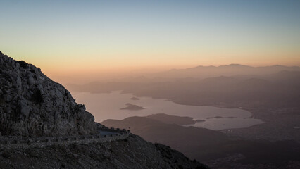 The view of the Badabag Mountain in Turkey