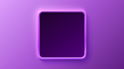 Purple frame label, event bar button, gold signboard. Vector illustration