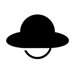 alien head icon on white background  .svg