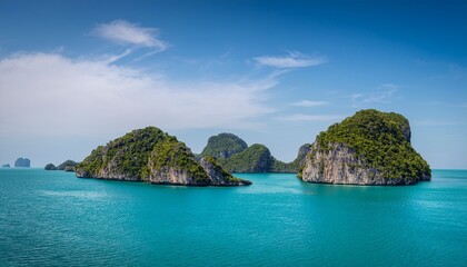 Fototapeta premium islands of mu ko ang thong national park surat thani province thailand