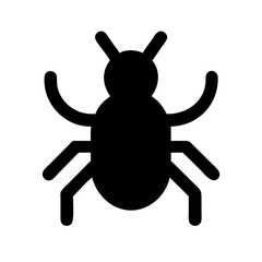 insect icon on white background.svg