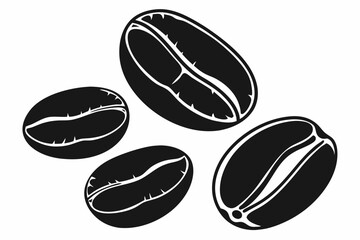 Obraz premium coffee beans vector