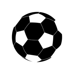 Obraz premium Soccer ball icon symbol simple design