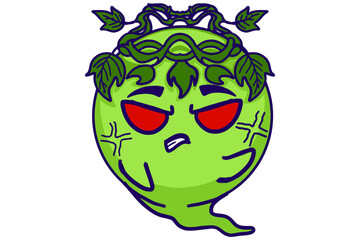 Happy Earth Day - Angry Mascots Kawaii Stickers
