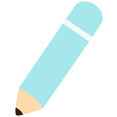 Light green pencil with a minimalist design for creative writing and sketching, ideal for artistic inspiration.

