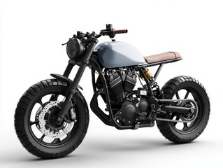 Obraz premium Amotorcycle is shown in this image