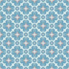 seamless pattern with flowers