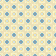 seamless pattern with flowers