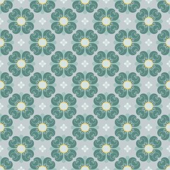 seamless pattern with flowers