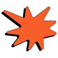 Retro Sticker Element