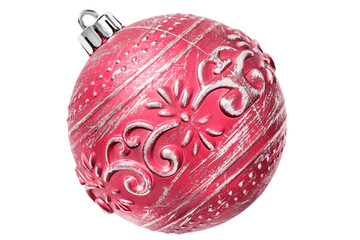 Christmas tree ball isolated