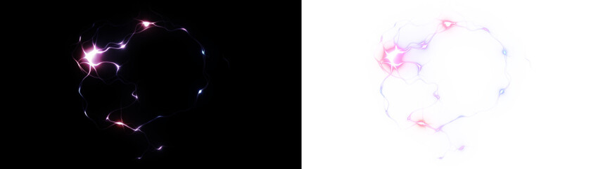 Purple, glowing, exploding, flash, and background create a dramatic PNG. This transparent PNG Overlay highlights electricity, lightning, and environmental risk with a bold, symbolic visual impact.