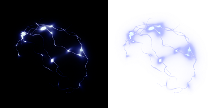Blue, lens flare, overlay, aethereal, and glow shape this cosmic PNG aura. A vibrant transparent PNG Overlay for futuristic light effects, digital backgrounds, or surreal science-inspired visual art.