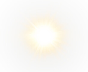 Light, effect, glow, background, and abstract blend in a glowing PNG scene. This golden gradient and foggy aura form a transparent PNG Overlay, perfect for theatre, magic, or modern artistic design.