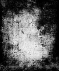 Grunge scratched background, obsolete distressed texture, copy space