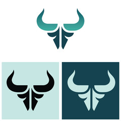 cow logo, Bull logo, logo , logo designa