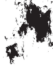 Obraz premium Abstract Black and White Texture Grunge Ink Blot Pattern