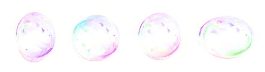 Bubble, ball, glasses, sphere, and soap create a transparent PNG Overlay with shiny crystal light. This PNG design features three-dimensional water effects—perfect for fresh, clean, vibrant visuals.