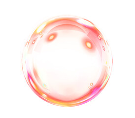 Bubble, red, background, abstract, circle design form a glossy PNG shape. This vibrant fluid element adds depth and contrast in a transparent PNG Overlay, perfect for artistic, surreal, modern graphic