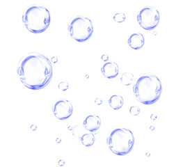 Blue, bubble, ball, pearl, and glossy form a smooth spherical PNG. Round transparent shape glows with clarity, creating a PNG Overlay perfect for minimal, clean, or decorative design concepts.