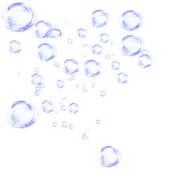 Blue, bubble, ball, pearl, and glossy form a smooth spherical PNG. Round transparent shape glows with clarity, creating a PNG Overlay perfect for minimal, clean, or decorative design concepts.