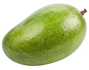 A fresh avocado with rich green skin, ideal for healthy recipes and nutrition.